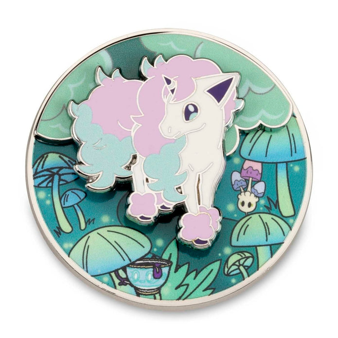 Galarian Ponyta Forest Path Pokémon Spinning Scenes Pin