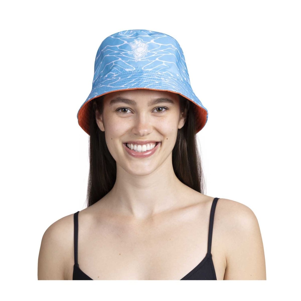 Pokémon Tropical Magikarp Waves Reversible Bucket Hat (One Size-Adult)