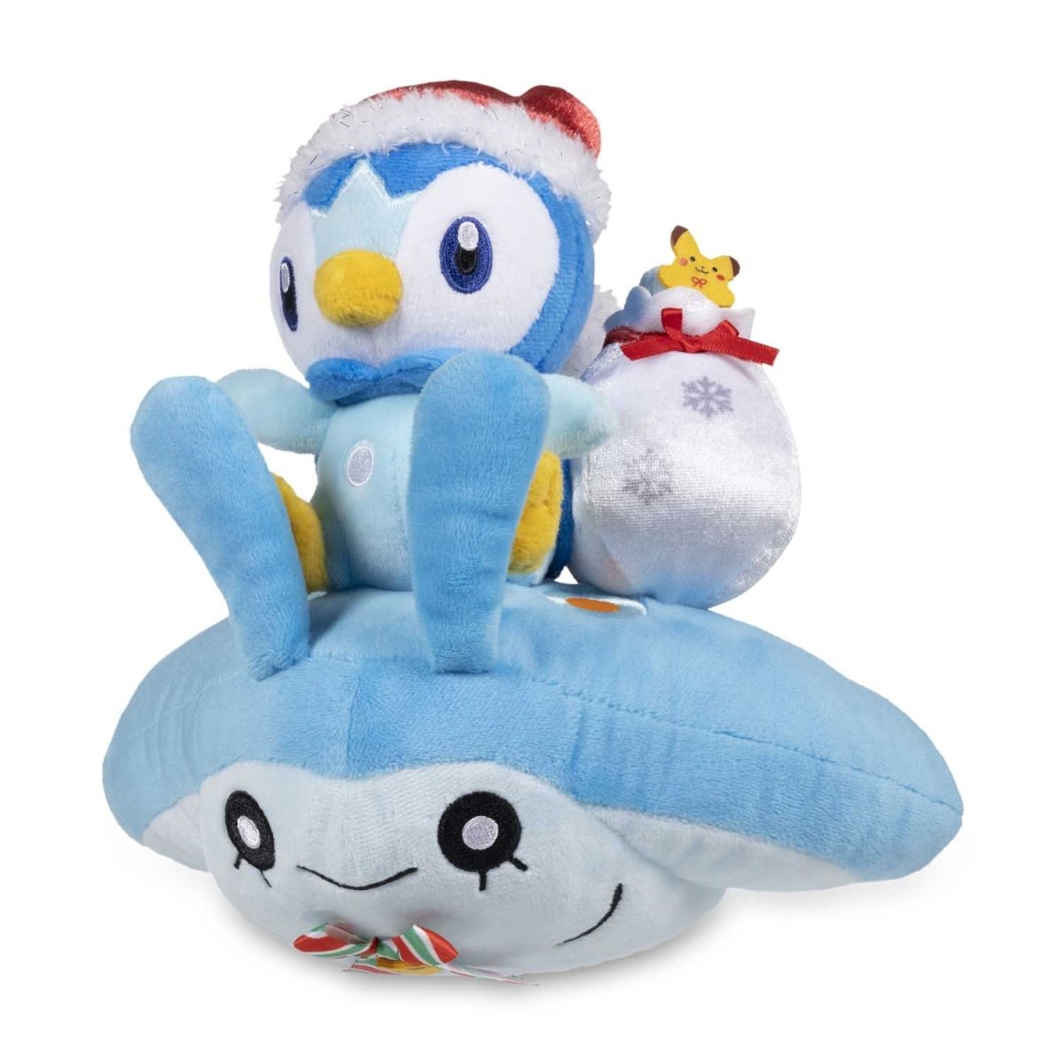 Piplup & Mantyke Pokémon Undersea Holiday Plush - 8 ¾ In.