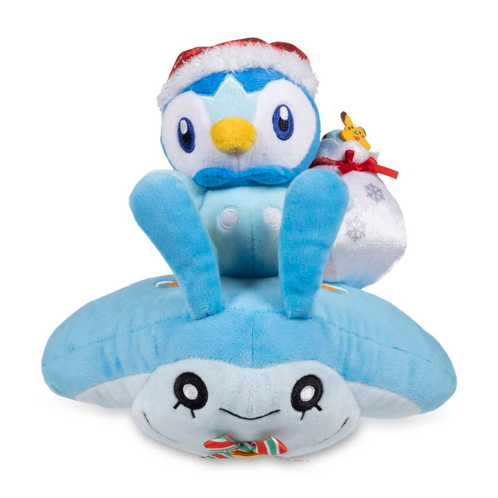 Piplup & Mantyke Pokémon Undersea Holiday Plush - 8 ¾ In.