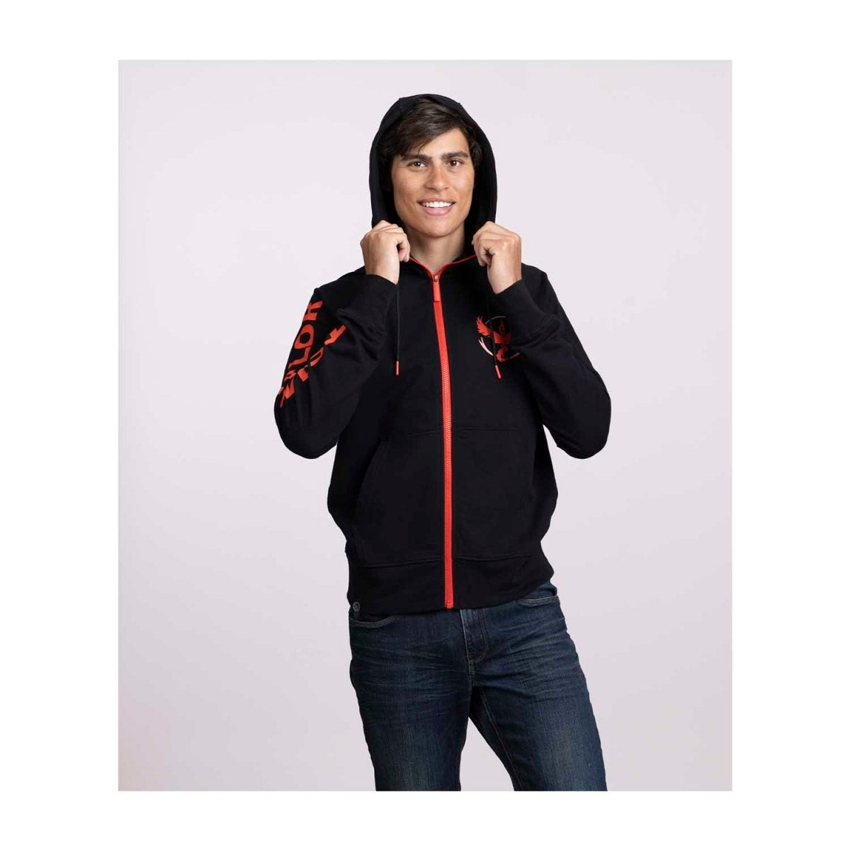 Team Valor Pokémon GO Teams Zip-Up Hoodie - Adult Size L