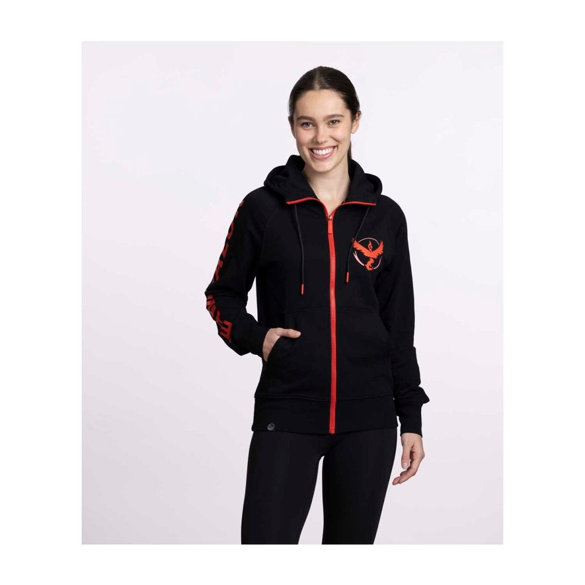 Team Valor Pokémon GO Teams Zip-Up Hoodie - Adult Size L