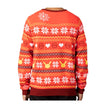 Pikachu Holiday Friend Red Knit Sweater - Adult