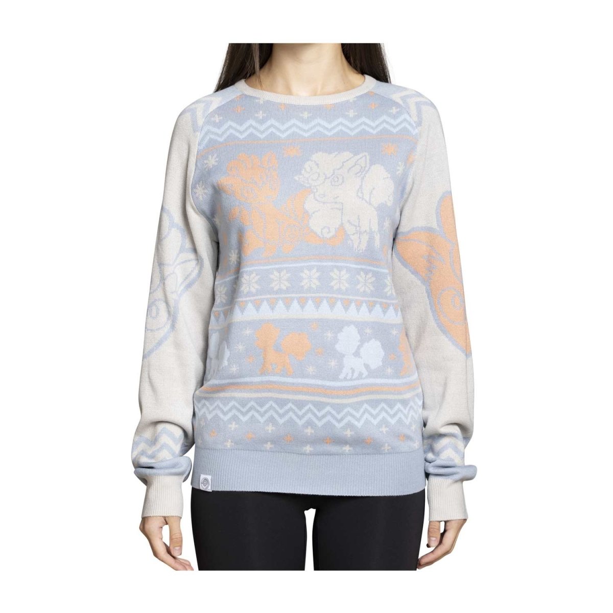 Pokemon Centre Vulpix & Alolan Vulpix Snowflake Knit Sweater - Adult Size 2XL