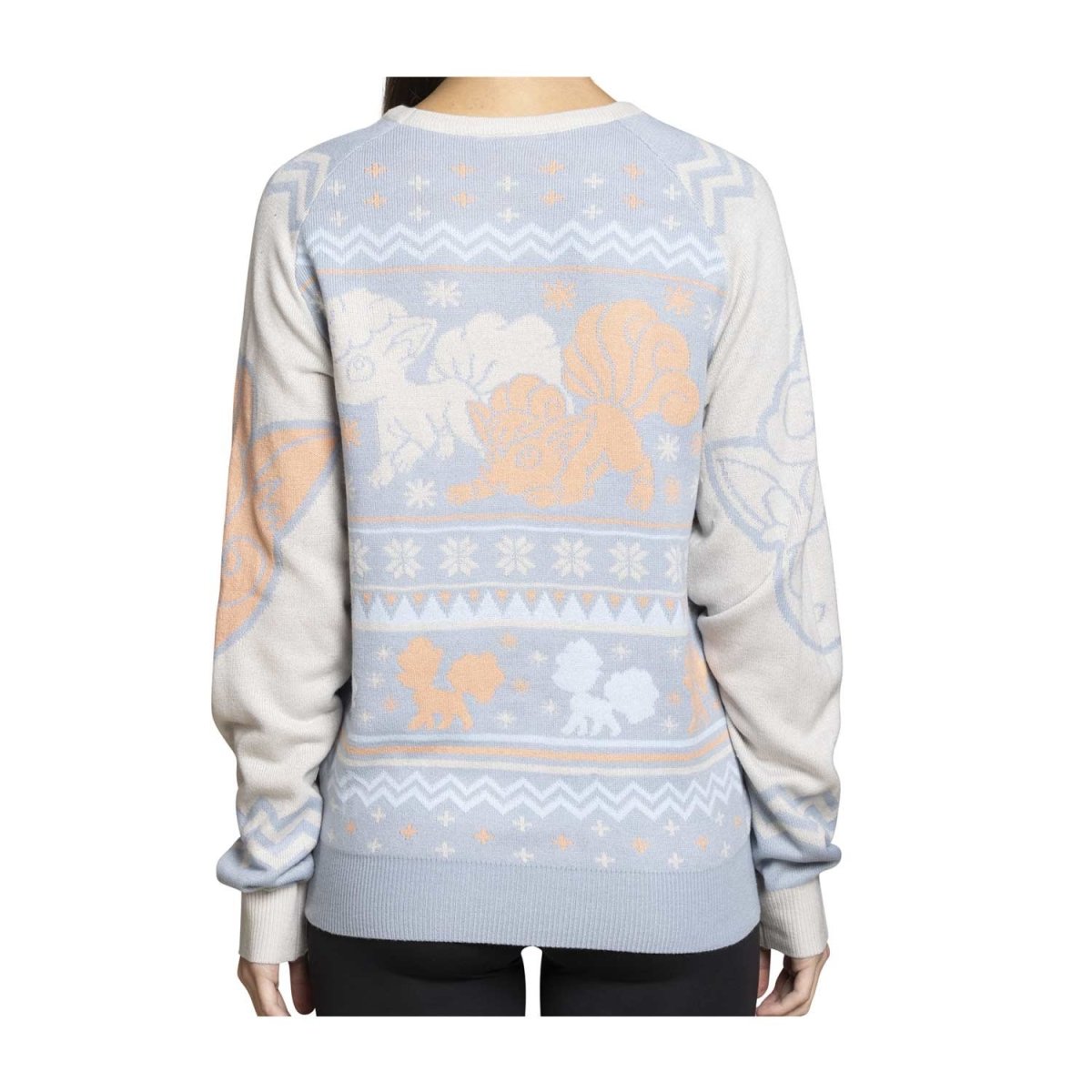 Pokemon Centre Vulpix & Alolan Vulpix Snowflake Knit Sweater - Adult Size 2XL