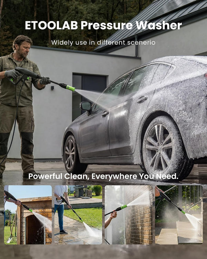 DEMO/ Pressure Washer, 4200 PSI 2.6 GPM Electric Power Washer with Foam Cannon | High Pressure Washers