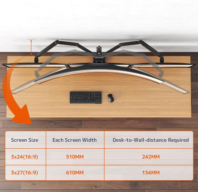 Quad Monitor Mount, 49