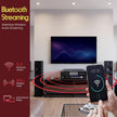 Pyle 4 Channel Bluetooth Home Amplifier - Front Loading DVD/CD Player - 3000W Peak Stereo Receiver