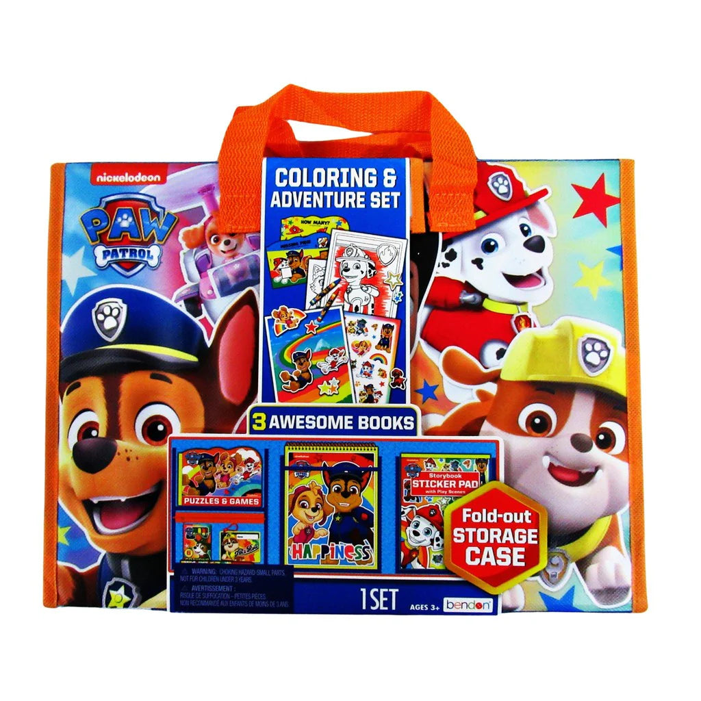 Activity Set - Portfolio Bundle with Coloring Books, Stickers, Games, Puzzles, Drawing and More