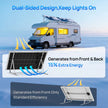 ECO-WORTHY 100W 18V Monocrystalline N-Type Solar Panel High Efficiency Module RV Marine Boat Caravan Off Grid