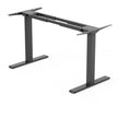 USED/LIKE NEW/ Electric Standing Desk Frame for Home or Office, Height and Length Adjustable Sit Stand Desk Legs Ergonomic Stand Up Desk Frame