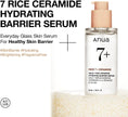 ANUA Rice Ceramide 7 Hydrating Barrier Serum 1.69 fl oz (50ml) - Face Serum with Rice Extract