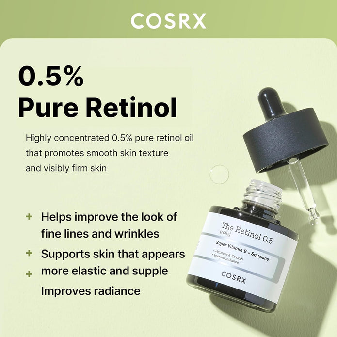The Retinol 0.5 Oil by Cosrx for Unisex - 0.67 oz Oil