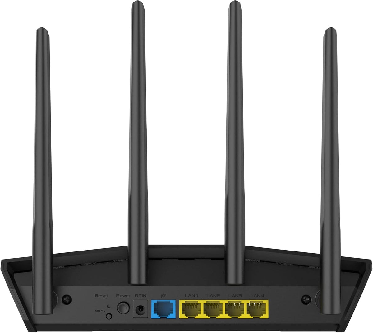 ASUS RT-AX1800S Dual Band WiFi 6 Extendable Router, Subscription-Free Network Security, Parental Control, Built-in VPN, AiMesh Compatible, Gaming & Streaming, Smart Home