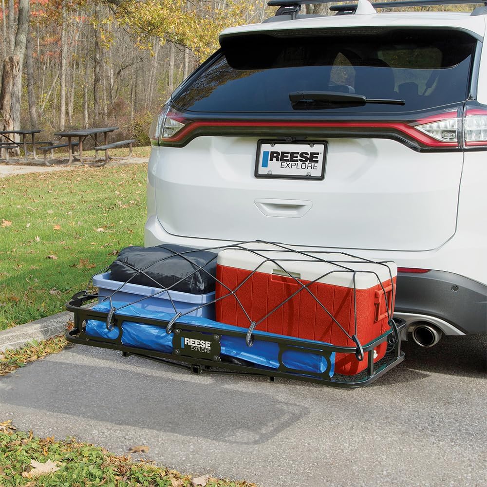 Pro-Series 63155 Rambler Hitch Cargo Carrier for 1-1/4” Receivers, Black