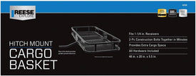 Pro-Series 63155 Rambler Hitch Cargo Carrier for 1-1/4” Receivers, Black