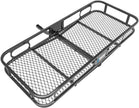 Pro-Series 63155 Rambler Hitch Cargo Carrier for 1-1/4” Receivers, Black