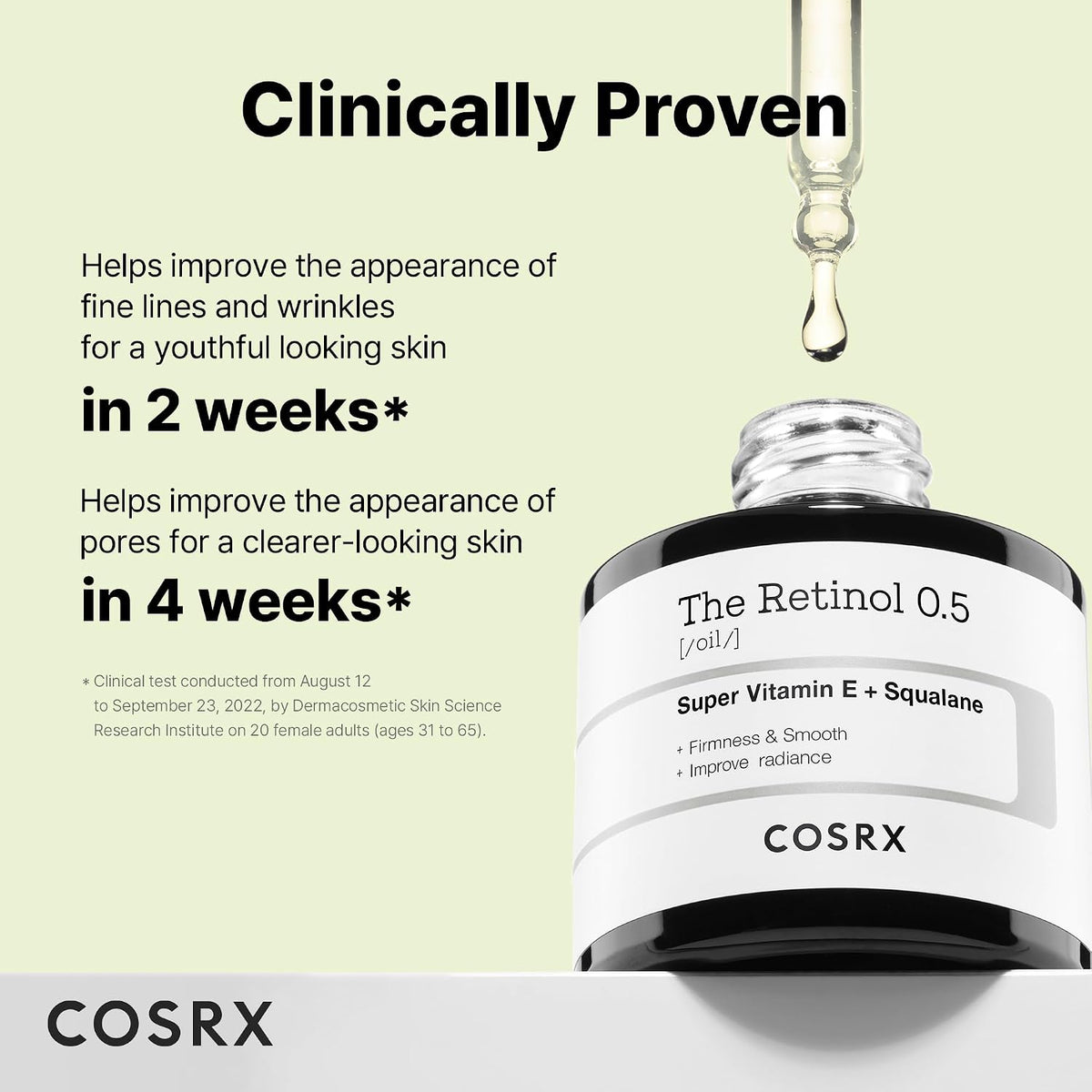 The Retinol 0.5 Oil by Cosrx for Unisex - 0.67 oz Oil