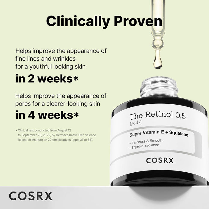 The Retinol 0.5 Oil by Cosrx for Unisex - 0.67 oz Oil