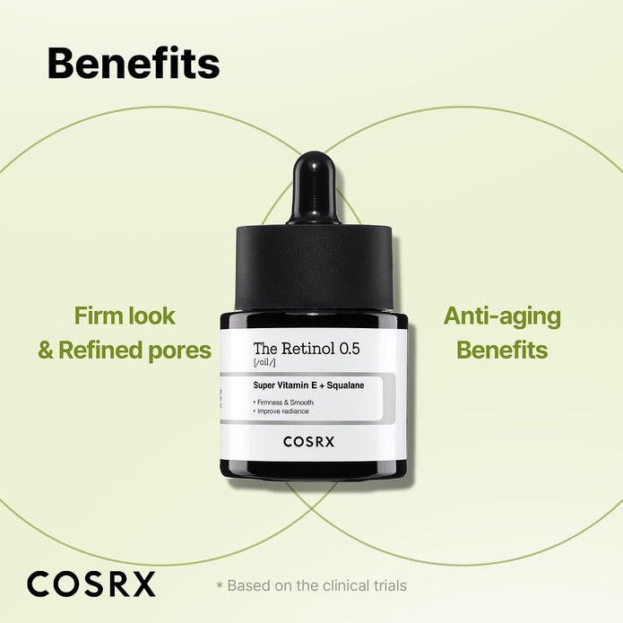 The Retinol 0.5 Oil by Cosrx for Unisex - 0.67 oz Oil