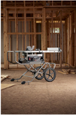 SKILSAW SPT99-11 Heavy Duty Worm Drive Table Saw with Stand, 10-in