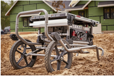 SKILSAW SPT99-11 Heavy Duty Worm Drive Table Saw with Stand, 10-in
