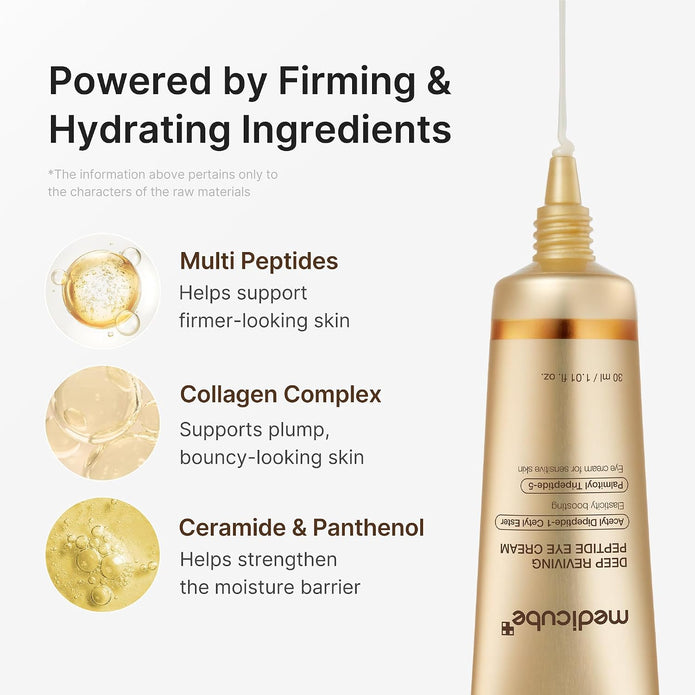 medicube Eye Serum with Deep Reviving Peptide for Fine Lines & Aging Care / 30 ml