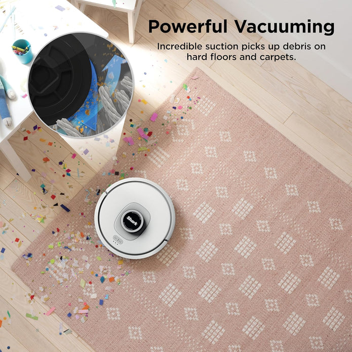 Shark AV2511AE AI Robot Vacuum with XL Self-Empty Base, Bagless, 60-Day Capacity, LIDAR Navigation, Home Mapping