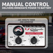 Schumacher Electric Manual Battery Charger & Engine Starter – 6V/12V 200A Heavy-Duty Auto Battery Charger with 40A Boost Mode, Color-Coded Clamps, 6-Foot Output Cables & Rugged Design SC1446