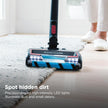 Shark Vertex Pro Cordless Stick Vacuum, IZ662H DuoClean PowerFins, HyperVelocity Suction, Self-Cleaning Brushroll, MultiFLEX Wand, 60Min Runtime, LED Headlights, IQ Display