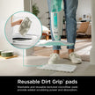 Shark S1000 Steam Mop with 1 Dirt Grip Pads, Lightweight, Safe for all Sealed Hard Floors