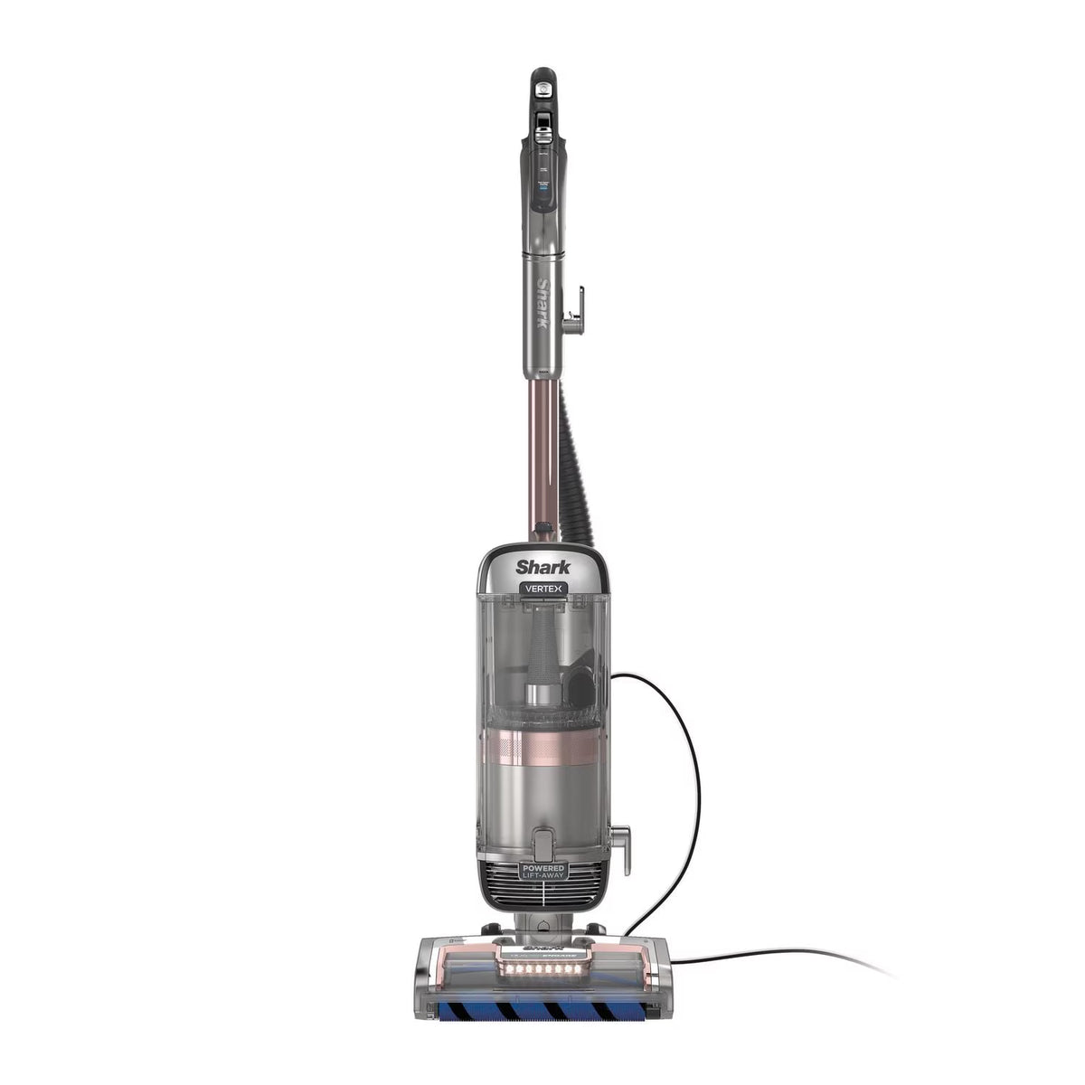 Shark Vertex DuoClean PowerFin Upright Vacuum with Powered Lift-Away and Self-Cleaning Brushroll, Rose Gold