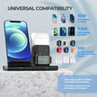 NEW Seneo PA191B 3 in 1 Wireless Charging Stand with iWatch and AirPods