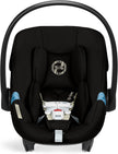 Cybex Aton G Swivel Infant Car Seat, 4–35 lbs, 180° Rotation, Safety Alerts Moon Black