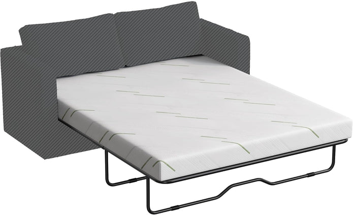 soges 5" TWIN Size Gel Memory Foam Mattress Replacement for Sleeper Sofa and Couch Beds. Removable Washable Cover(Sofa Not Included)
