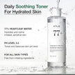 Heartleaf 77 Percent Soothing Toner by Anua for Unisex - 8.45 oz Toner