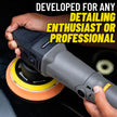 Chemical Guys BUF503 TORQX Random Orbital Polisher (Safe for Cars, Trucks, SUVs, & More) 700W, Orbit 8mm, 4.7 lb