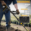 Cordless Tiller Cultivator Fit for DeWALT 20v Max Battery, 360RPM Electric Rototiller 20CM Tilling Width & 13CM Depth for Gardening & Farming(Battery not Included)
