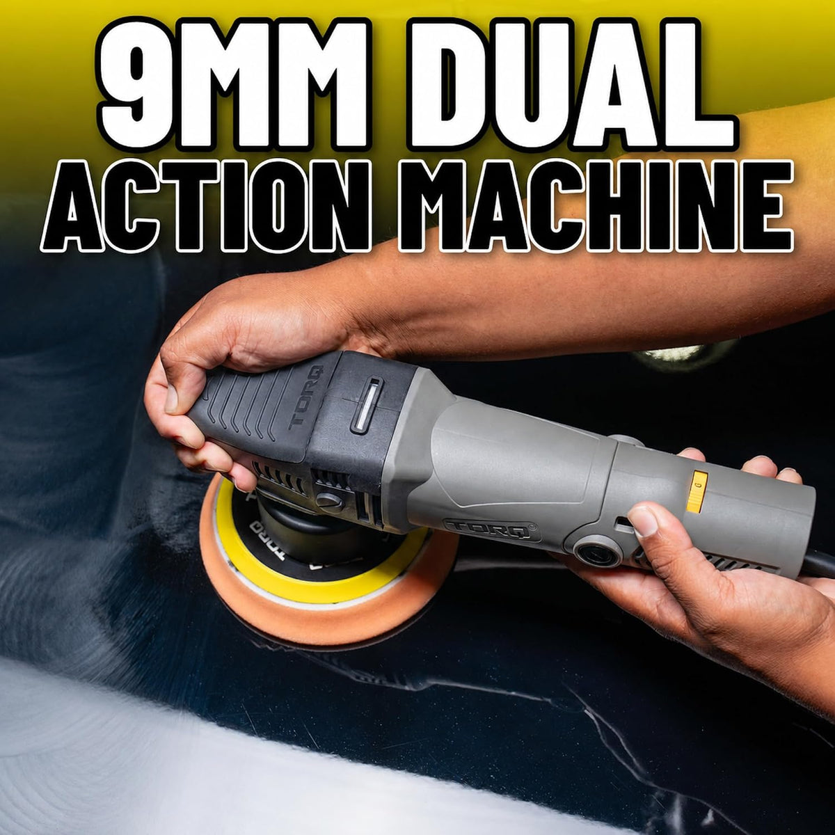 Chemical Guys BUF503 TORQX Random Orbital Polisher (Safe for Cars, Trucks, SUVs, & More) 700W, Orbit 8mm, 4.7 lb