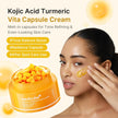 medicube Capsule Cream with Kojic Acid & Turmeric for Uneven Skin Tone | Tone Renewal & Radiance Care for troubled skin | Turmeric, Kojic, Vitamin C | Korean Skincare, 1.86 oz 53g