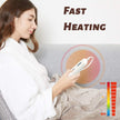 Tefici Electric Heated Blanket Throw, Super Cozy Soft Flannel 50