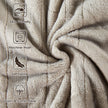 Tefici Electric Heated Blanket Throw, Super Cozy Soft Flannel 50