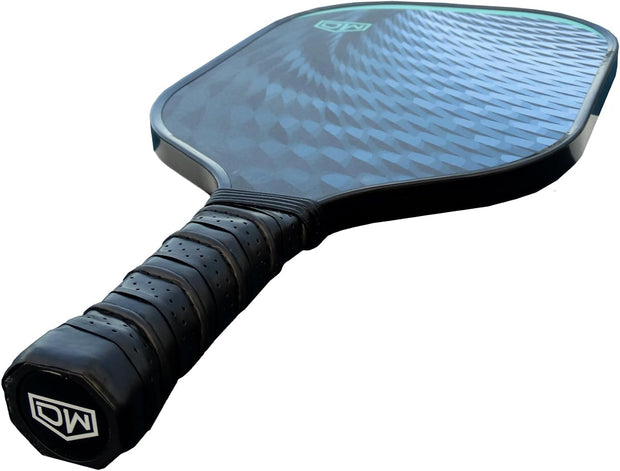 DW Tornado Pickleball Paddle – Carbon Fiber Frame, Polypropylene Honeycomb Core, Lightweight with Comfortable Grip, Versatile for All Skill Levels, Ideal for Both Indoor and Outdoor Games