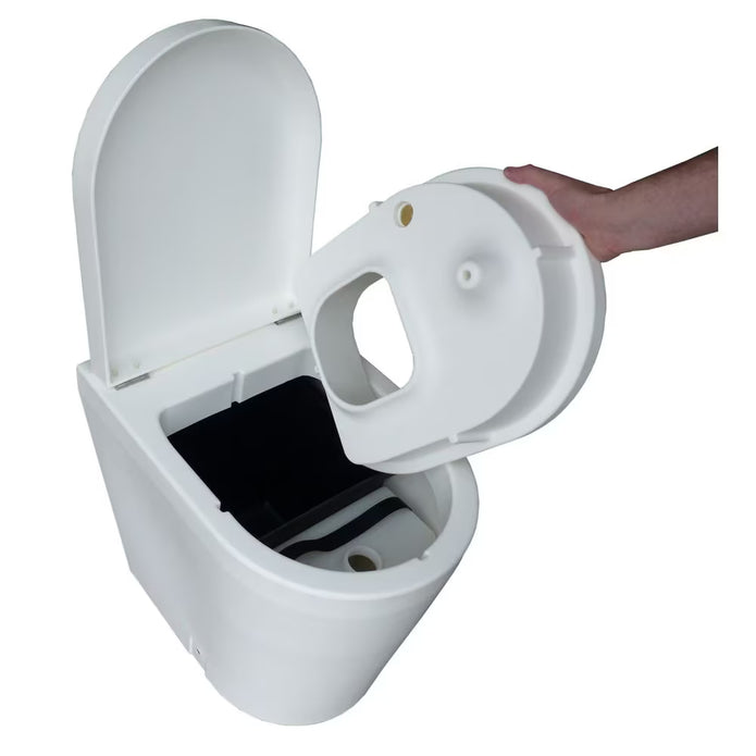 Sun-Mar GTG self-contained Urine Diverting Compost Toilet - Waterless, Low-Maintenance Toilet for Any Space, Including Tiny Homes, Cottages, Bunkies, Boats, RV's and More...