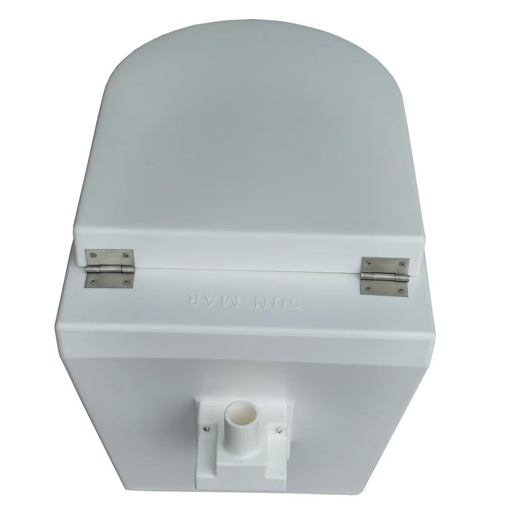 Sun-Mar GTG self-contained Urine Diverting Compost Toilet - Waterless, Low-Maintenance Toilet for Any Space, Including Tiny Homes, Cottages, Bunkies, Boats, RV's and More...
