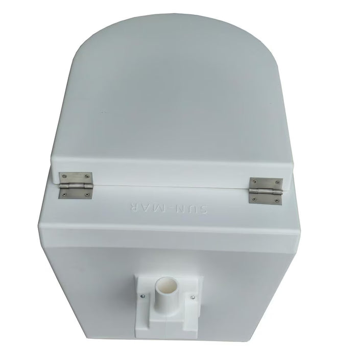 Sun-Mar GTG self-contained Urine Diverting Compost Toilet - Waterless, Low-Maintenance Toilet for Any Space, Including Tiny Homes, Cottages, Bunkies, Boats, RV's and More...