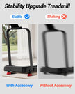 Walking Pad with 15% Incline 2.5HP Foldable Treadmill for Home and Office Under Desk 300LBS Weight Capacity Treadmill