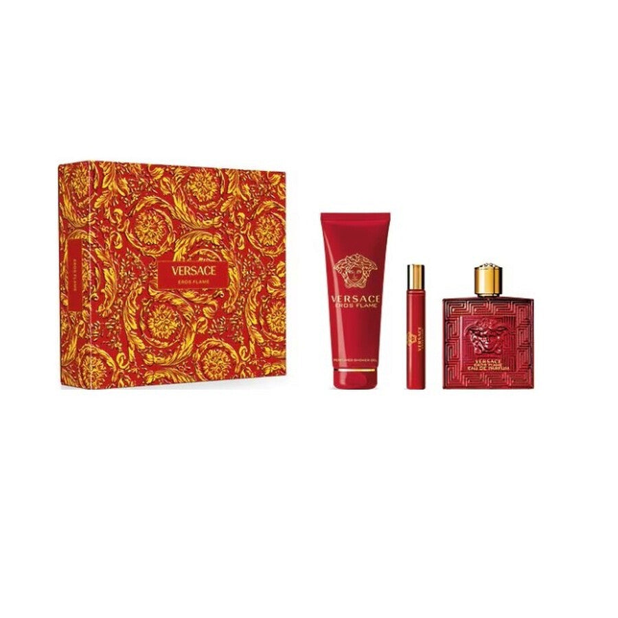 Versace Men's Eros Flame Gift Set Fragrances