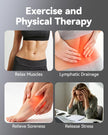 Vibration Plate Exercise Machine for Lymphatic Drainage with LED Screen