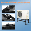WeCooper Mini Split Ground Stand for 9000-60000BTU, Heavy-Duty Condenser Stand, Mini Split AC Bracket for Ductless Air Conditioners Heat Pump System
